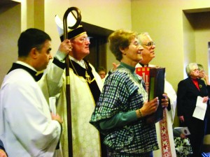 Cardinal Designate Dolan and Sister Janice McLaughlin, MKS President