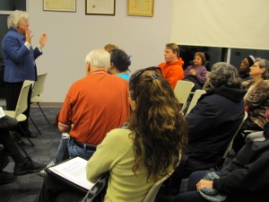 Assemblywoman Galef is joined by constituents at a town meeting in early 2011.