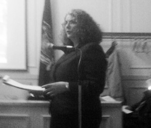 Linda Whitehead, the attorney representing The Green at Somers spoke to the Somers Town Board.