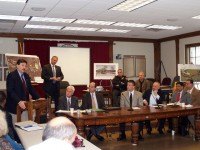 202 discussion Leg. John Testa took a turn at the lectern during the discussion of development opportunities for Route 202.