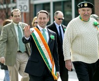 Westchester County Executive Rob Astorino at the Mt. Kisco St. Patrick's Day Parade