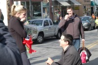 Suprise Engagement Photo