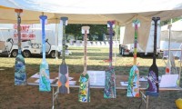 paddle art contest | The Examiner News Paddles from last year's contest.