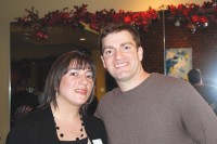Jamie imperati, founder of the Professional Women groups, and Examiner Media Publisher Adam Stone.