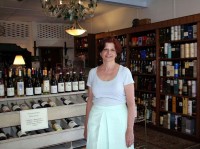 Judy Brazong, owner of My Sherry &more, in Briarcliff Manor.