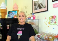 7-3 WP Colette bus of week Annie McGovern (pictured) and her husband, Brian Perroni, opened Sweet Anniez Ice Cream and Candy Shop in White Plains last month.