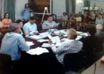 German School Photo The German School Expansion Public Hearing attracted a crowd to the June 25 Planning Board meeting.