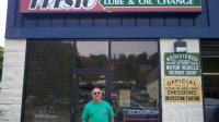 Jeff Kodes and his shop Presto Lub & Oil Change in Mount Kisco.
