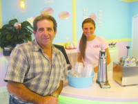 Ted Russel, co-owner of Luvin’ Spoonfuls in Yorktown, with employee and Yorktown resident Kailey Nuccio.