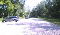 The county-owned parking lot at corner of Route 6 and Mt. Hope Road in Mahopac.