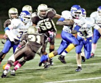 10-16 Mahopac RB:QB Chris Rue Scored a pair of TD's including a game saling 63-yard jaunt to paydirt in the waning moments of the fourth quarter | The Examiner News