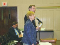 Marcia Royce key institute owner Marcia Royce addressed Cortlandt zBA about her business on Maple Avenue.
