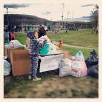 Brewster and Sleep Hollow game-collection Donations collected at the Brewster vs. Sleepy Hollow football game.