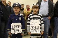 Carmel Police Layoffs Pix