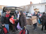 Mahopac Middle School Collects Backpacks for 'Sandy Kids'