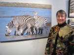 Doris Shepherd Wiese captured zebras on one of her four safaris to Africa.
