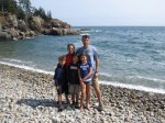 284 Mountain Biking Team pic | The Examiner News Bob Dillon with his family at Arcadia National Park.