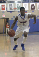 Stepinac's Josh James had his best game of the season dropping 34 points in a 83-68 victory over St. Raymond's. Photo by Billy Becerra 