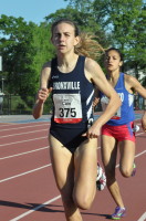 Mary Cain finished second in the Millrose Games Wanamaker mile on Saturday night