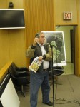 Pleasantville resident Anthony Suozzi spoke in favor of Pace's campus consolidation plan.