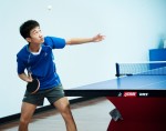 Ping-pong prodigy Kai Zhang