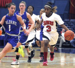 Senior point guard Tiffany Corselli had 29 points in Alexander Hamilton's victory over Haldane. Photo by Billy Becerra