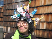 On the second anniversary of the nuclear disaster at Fukishima, protesters call for the shutdown of Indian Point.