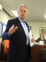 Jim Reilly Expo | The Examiner News Jim Reilly, co-chair of the Shop Putnam Business and Home Expo, spoke at the legislature's economic development meeting.