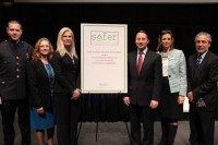 County Executive Rob Astorino led a panel discussion last week with school and law enforcement efforts in a Feb. 27 Safer Communities forum at SUNY Purchase.