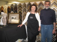 Carolyn and Paul DiLemme, owners of The Art Barn in Ossining