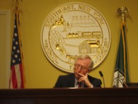 April 23 Southeat Supervisor Tony Hay Pix | The Examiner News Supervisor Tony Hay at the April 18 Southeast Town Board meeting.