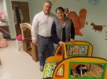 Mark and Beatrice Santora, co-owners of Little Garden Child Care Center.