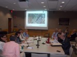 The New Castle Planning Board and ARB discussed the visual impacts of the proposed affordable housing project last week.