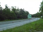 A deserted Saw Mill River Parkway in Pleasantville following heavy rains has become a familiar sight.