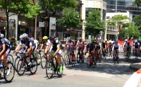 Criterium -1 | The Examiner News The Second Annual KeyBank White Plains Downtown Criterium took over several streets in downtown White Plains Sunday morning as hundreds of racing cyclists came from all over the Tri-State area to participate. Pat Casey Photo