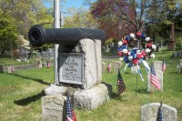 The soldiers and sailors plot at Rural Cemetery, White Plains.