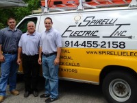 Spirelli Electric in Shrub Oak is a family run business. Show above, from the left are: electrician Joe Spirelli, his father, Pat Sr., who owns the business, and Pat Jr., who serves as the business’ vice president.