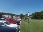 The area of merchant-only parking in the South Greeley lot, one location where New Castle officials are exploring changes to accommodate the demand for parking in Chappaqua.