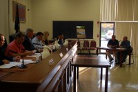 The Carmel Town Board received an update on construction of the parking lot at Sycamore Park on Wednesday.