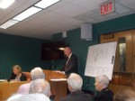 311 Mariani Gets Zoning pic | The Examiner News Mariani Gardens' attorney P. Daniel Hollis addresses the town board and the audience last week.