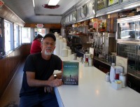 Author Mark Slouka, pictured here in Bob's Diner, has seen his best reviews yet with his latest novel "Brewster."