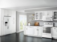 White Ice, the new, new look in kitchens. 