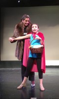 IMG_1796 (1) | The Examiner News Red and Wolf share a moment during Into the Woods Jr. Allison Jasne Photo