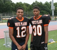 The Tigers will be led this season by senior quarterback Cameron Crabbe (left) and senior wide receiver Marshon Morris. The Tigers have plenty of experience with 21 seniors on their 2013 roster. Photo by Albert Coqueran 