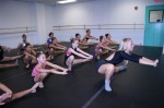 Co-director Kristina Wozniak leads a class at the new Artistry Dance Project.