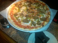 Specialty pizza at Ciao