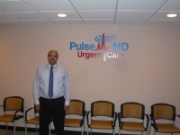 Faisel Ashraf, administrative director and COO of Pulse Urgen Care in Mahopac,