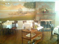 View of the Dining room at Manor Inn.