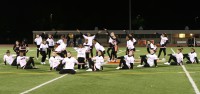 The Tigers Cheerleading Team displayed their talents at halftime of the White Plains versus Ramapo Section 1 AA Quarterfinal game, at White Plains High School, on Friday, October 25. Photo by Albert Coqueran