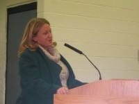 Jennifer Maher was one of the residents who criticized the proposed 2014 Carmel budget during the Nov. 6 public hearing.